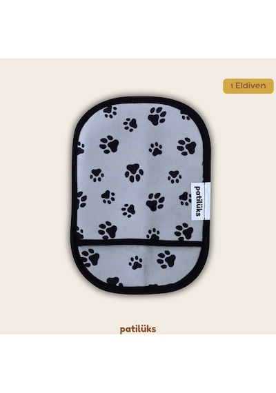 Patilüks Kedi Köpek Tüy Toplayıcı Eldiven Kıyafet Koltuk Halı İçin Yıkanabilir Temizleme Eldiveni