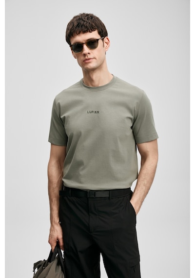 Lufian Marcus Modern Grafik T- Shirt Yeşil Yeşil 111020322100600 Yeşil Lufian Marcus Modern Grafik T- Shirt Yeşil Yeşil 111020322100600 Yeşil