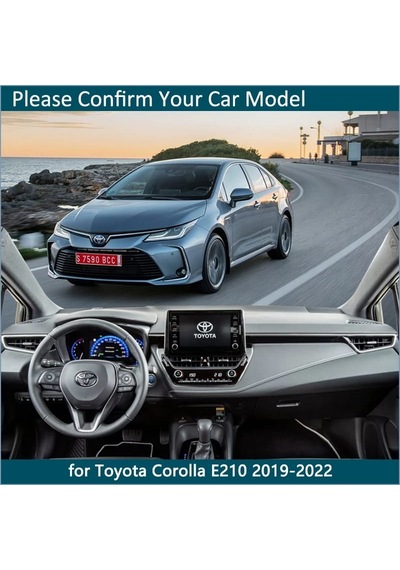 Torpido Üstü Örtü Corolla Uyumlu 2019- Ithal Malzeme Kırmızı