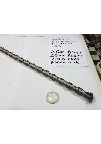 20x800 Sds Plus Yani 20 Mm Kalınlığında 80 Cm Boyunda Pinomatik K