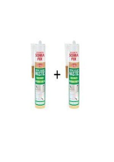 Somafix Akrilik Mastik Beyaz 450gr Se450 2467-2 Adet 001 Beyaz