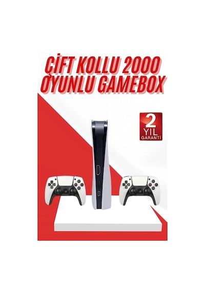 Mey İthalat Yeni Nesil 4k Hd 2.4g Kablosuz Kol 3000 Oyunlu Game Station Retro Atari Game Box 30865302