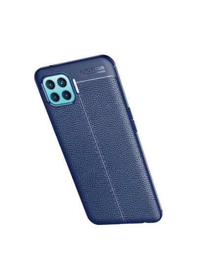 Oppo Reno 4 Lite Kılıf Zore Niss Silikon Kapak-Siyah