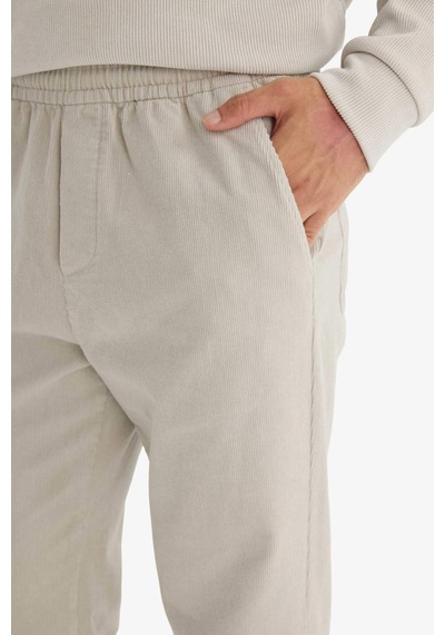 Defacto Relax Fit Düz Paça Pantolon E8177ax25aubg766 Bej-bg766