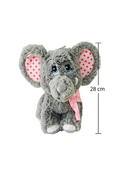 Peluş Sevimli Fil Mavi 50 Cm Sevimli Konforlu: Peluş Uyku Yastığı Sarılma Arkadaşı Dekoratif Oyuncak Çok Renkli