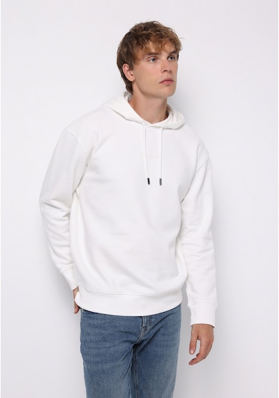 Colin's Colins Comfort Fit Erkek Beyaz Sweatshirt Cl1075715 Q1.v2 Wht Beyaz