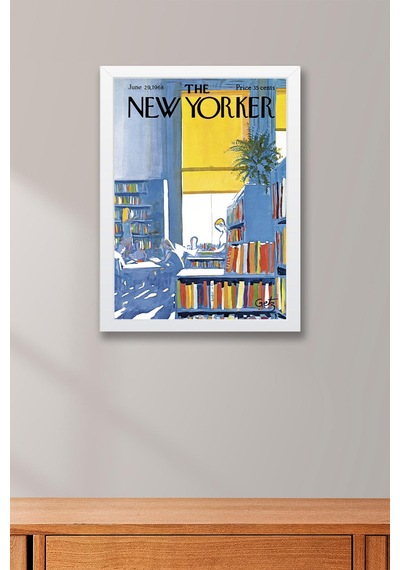 The New Yorker Çerçeveli Tablo June 29 1968