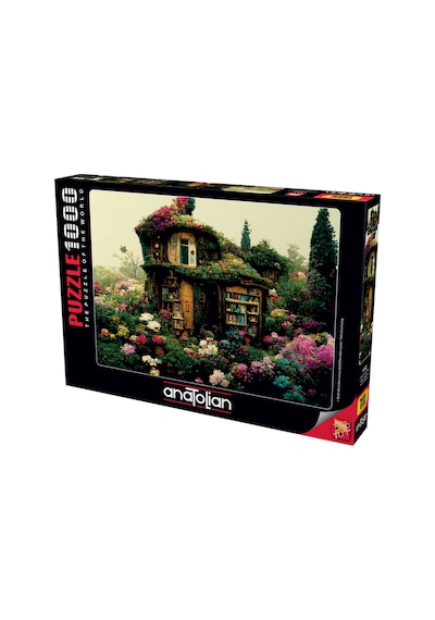 Anatolian 1000 Parçalık Puzzle - Çiçekli Kütüphane 1152