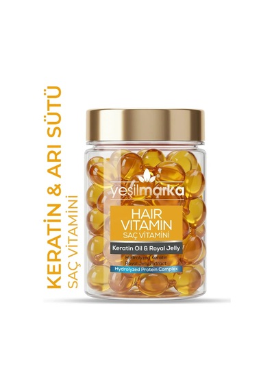 Yeşil Marka Saç Vitamin Keratin Oil
