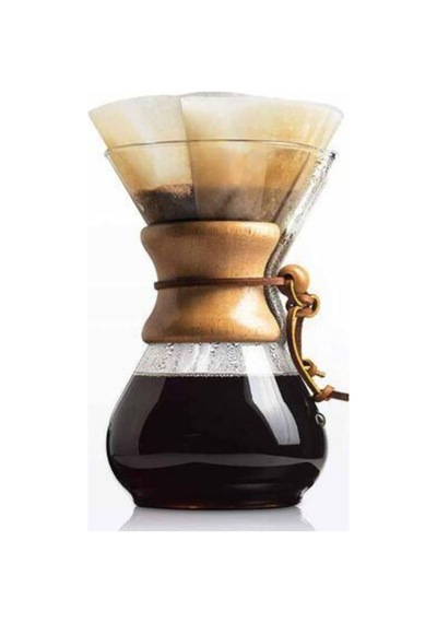 Chemex Cam Kahve Demleme 600 Ml Ck-600a Çok Renkli