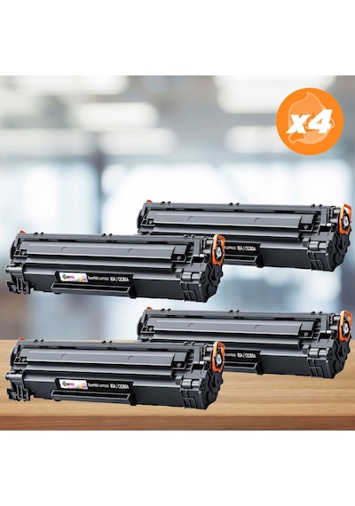 Hp Cb435a Uyumlu  Toner 4'lü Paket / P1005 / P1006