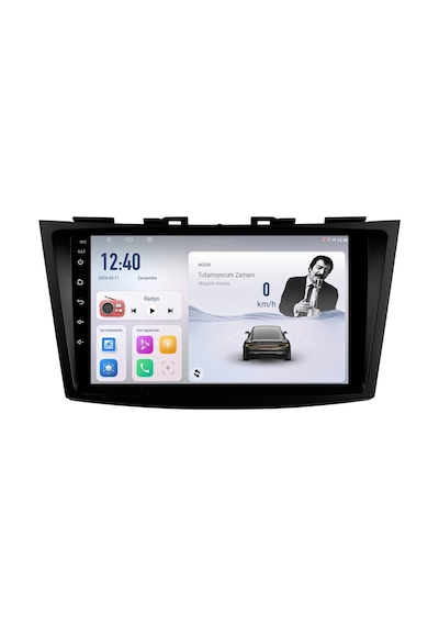 Suzuki Swift Android Multimedya 2011-2016 Carplay Android Auto Navigasyon Kameralı 4gb Ram 32gb 9"