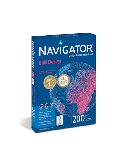 Navigator A4 Beyaz Fotokopi Kağıdı 200 G 1 Paket 150 Sayfa