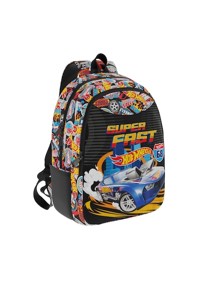 Hot Wheels Okul Çantası Kırmızı-siyah