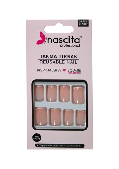 Nascita French Takma Tırnak 24 Lü Set Nasnaıl00203