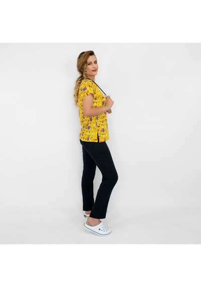 Emoji Desenli Likralı Alt Üst Takım