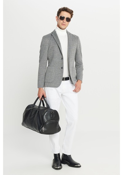 Altınyıldız Classıcs 360 Erkek Antrasıt Pamuklu Slim Fit Dar Kesim Mono Yaka Torba Cepli Çizgili Esnek Ceket Antrasit Altınyıldız Classıcs 360 Erkek Antrasıt Pamuklu Slim Fit Dar Kesim Mono Yaka Torba Cepli Çizgili Esnek Ceket Antrasit