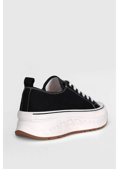 Lufian Lufıan Shay Siyah Kadın Sneaker Siyah