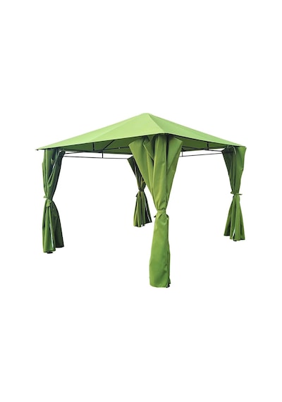 Store Yeşil Gazebo 3x3 Çardak Tente Gölgelik