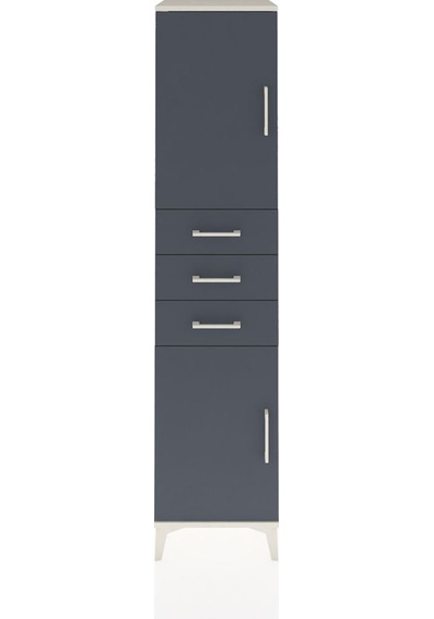 Hyperion Dolap 3 Raflı 3 Çekmeceli 2 Kapaklı 44x44x195 Aytaşı... Aytaşı