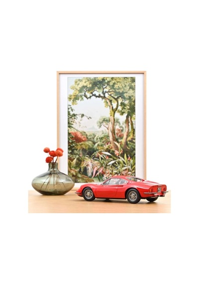 Norev 1/18 187800 Ferrari Dino 246 Gt 1968 Red