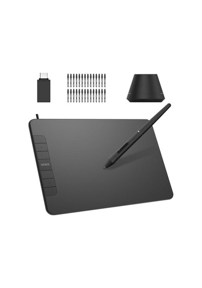 Veikk Vk640 6x4" 6 Kısayol Tuşlu Grafik Tablet+kalem