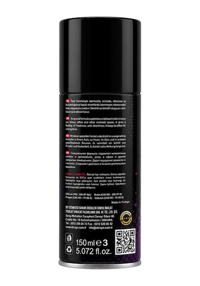 Ebrayn Gold Class Auto Perfume Konsantre Araç Parfümü 150 Ml - Velura