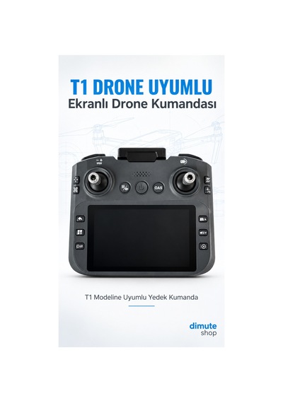 T1 Drone Uyumlu Ekranlı Uzaktan Kumanda Yedek Parça - 926225273