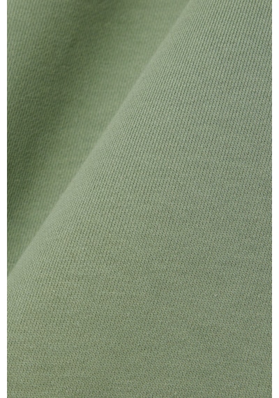 Lacoste Zip-up Fleece Sweatshirt Green Fermuarlı Dik Yaka Pamuklu Erkek Sweatshirt Yeşil