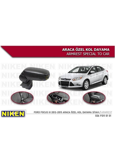 Ford Focus 3 Araca Özel Kol Dayama Kolcak 2012-2015 Model (546832549)
