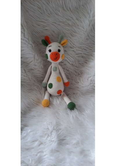 Amigurumi Oyuncak Zürefa Sevimli Oyuncak