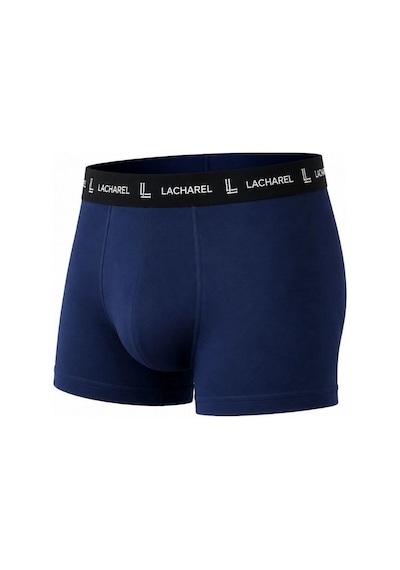 Ertaş Trend Store Erkek Likralı Pamuklu Nefes Alan Penye 6 Adet Boxer - Lacivert & Siyah Çoklu Renk