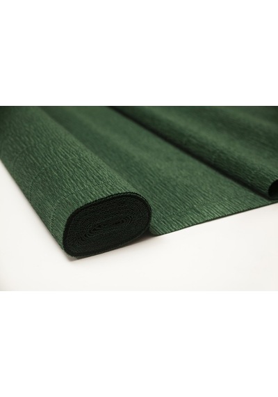 Italyan Krapon Kağıdı No:561 Forest Green - 180 Gr. 50x250 Cm