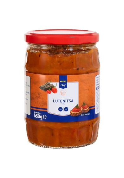 Metro Chef Lutenitsa 550 G Tatlı - Balkan Lezzeti 4'li Avantaj Paketi - 4 Adet Tarı