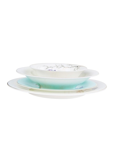 Karaca  Fine Pearl Grace 58 Parça 12 Kişilik Yemek Takımı Mint