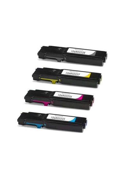Xerox Phaser 106R02233-34-35-36 Uyumlu Toner Seti - 6600-6605