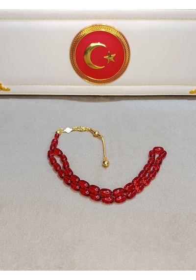 Ateş Kehribar Tesbih Usta Yapımı