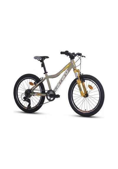 Carraro Speed 200 20 Jant 7 Vites V Çocuk Bisikleti Bronz Sarı Beyaz