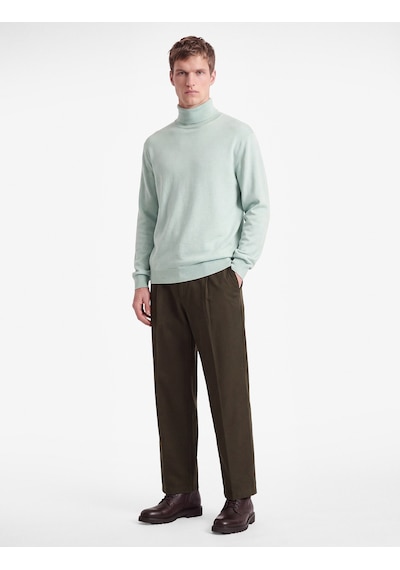 Koton Regular Fit Uzun Kollu Dik Yaka Triko Kazak Mınt 7wam70153ht Mint