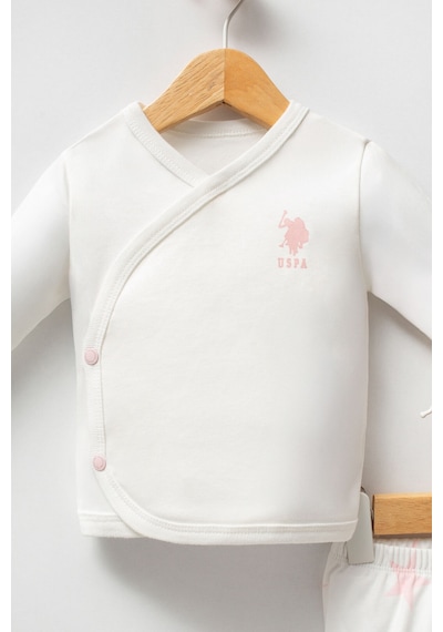 U.S. Polo Assn. U.s. Polo Assn Kız Bebek Beyaz Hastane Çıkışı 5274-48998 Beyaz