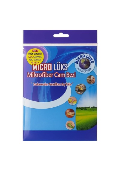 Mikrofiber Cam Bezi 40x50 Cm İz Bırakmadan Temizlik, Yüksek Emici Yapı, Renkli Seçenekler Genel