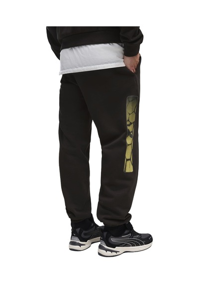 Puma Sport Street Relaxed Erkek Siyah Günlük Stil Eşofman Altı 69431901