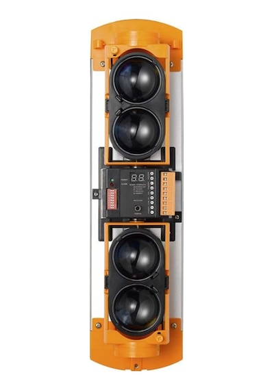 Abh-250l 4 Işınlı Kablolu 250 Metrelik Harici Tip Infrared Beam Dedektörü / Işın Bariyeri