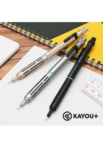 Kayou Plus Aimvision Mekanik Kurşun Kalem Mineral Silver Kamp-aıssv Gümüş