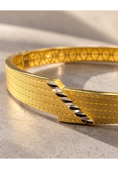 Altın Signature Twist Kelepçe Bilezik 8 Ayar 8,6-8,8 Gr