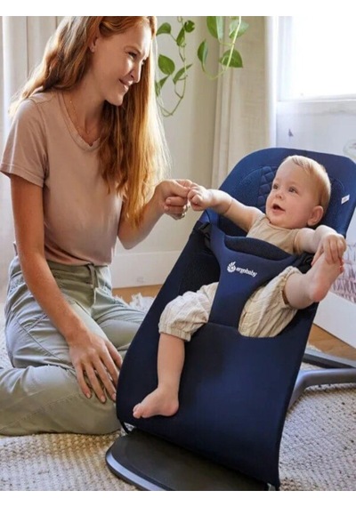 Ergobaby Ana Kucağı , Evolve 3'Ü 1 Arada , Dünyaca Ünlü & Ödüllü (Midnight Blue)