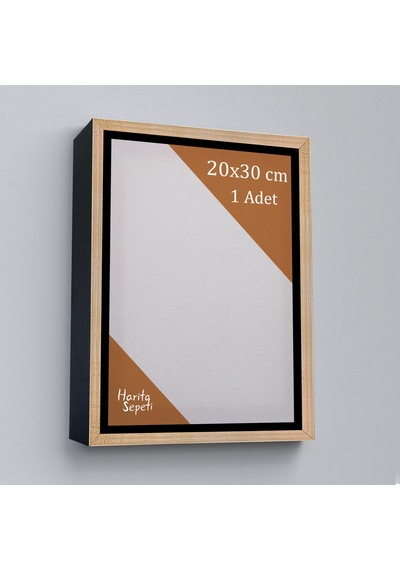 Gold Çerçeveli Tuval 20 x 30 CM Yatay & Dikey Profesyonel %100 Pamuk Boş Tablo