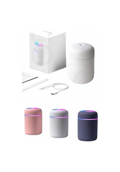 Sptmgldı Rgb Işıklı Ulrasonik Ledli Hava Nemlendirici Buhar Makinesi Buhardanlık