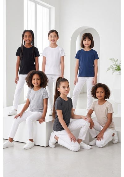 Kiagu Kız Erkek Çocuk Basic Tişört 6'lı Set Pamuklu Kısa Kollu Çocuk Tişört 2-13 Yaş T-shirt Çocuk Unisex 6'lı Kısa Kol Basic Tişört Seti 2-13 Yaş Pamuklu Penye 6'lı Set4 - 901092358 6'lı Set4 Kiagu Kız Erkek Çocuk Basic Tişört 6'lı Set Pamuklu Kısa Kollu Çocuk Tişört 2-13 Yaş T-shirt Çocuk Unisex 6'lı Kısa Kol Basic Tişört Seti 2-13 Yaş Pamuklu Penye 6'lı Set4 - 901092358 6'lı Set4