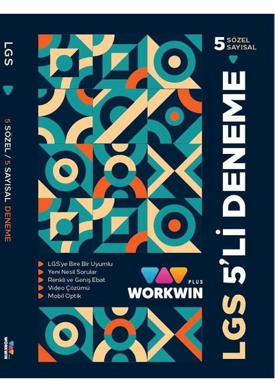 Lgs Video Çözümlü 5'li Deneme Workwin Plus